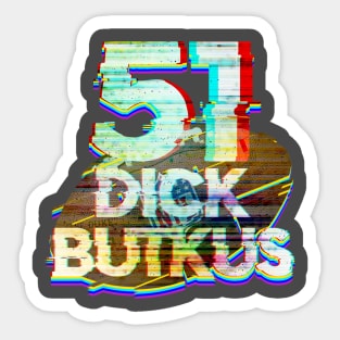51 Butkus Sticker